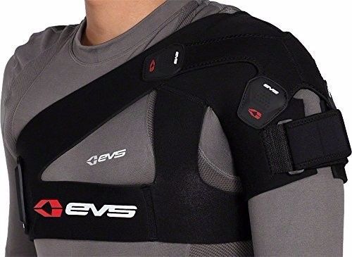 Evs x-strap sb03 shoulder stabilizer, black, large