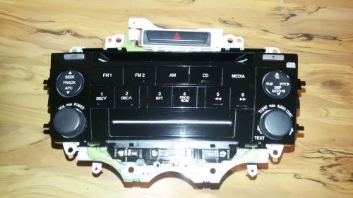 Mazda 6 cd player tuner head unit radio gr4b66dsx cq-mm4570ak