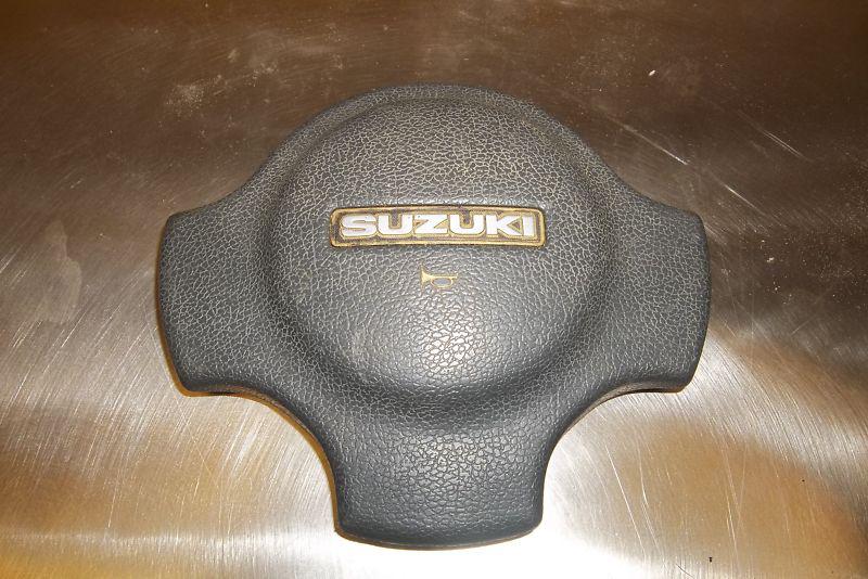 Suzuki samurai steering wheel horn button 3 spoke round vent dashboard