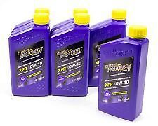 01009 royal purple xpr racing motor oil 0w-10  synthetic one case of 12 quarts