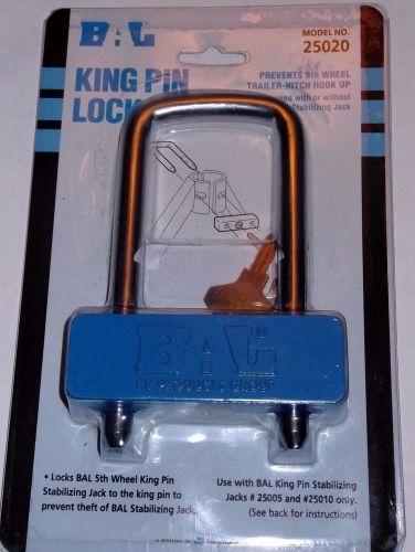 Bal 5th wheel anti-theft king pin lock model # 25020