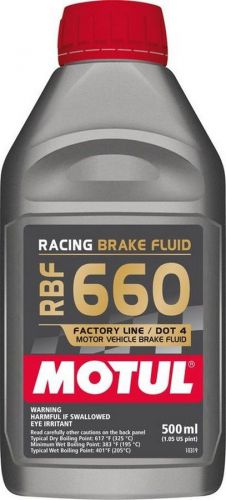 Motul usa dot 4 brake fluid 500ml each p/n 101667