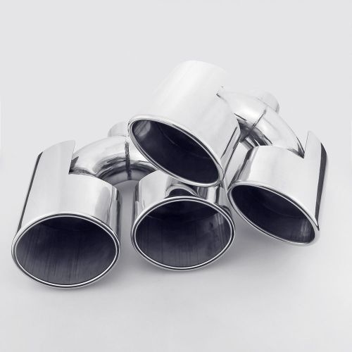 Exhaust tip for mercedes amg look style 304 stainless steel