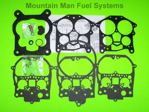 Rochester quadrajet carburetor kit chevy 73-78 trucks 72-78 good w/ todays fuel