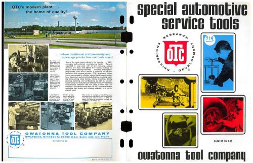 71 1971 otc general &amp; special auto truck tools manual catalog