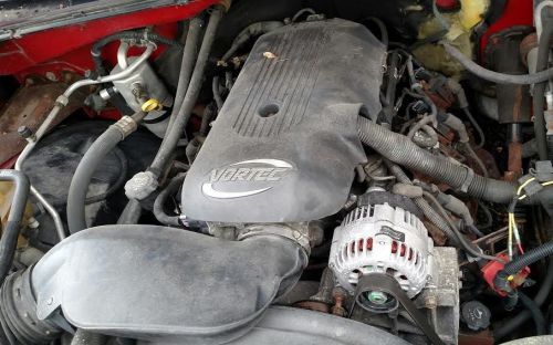 05 chevy silverado gmc sierra complete drop out 6.0l engine &amp; auto trans 48k