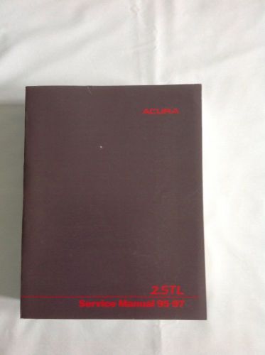 Acura 2.5tl service manual 95 - 97