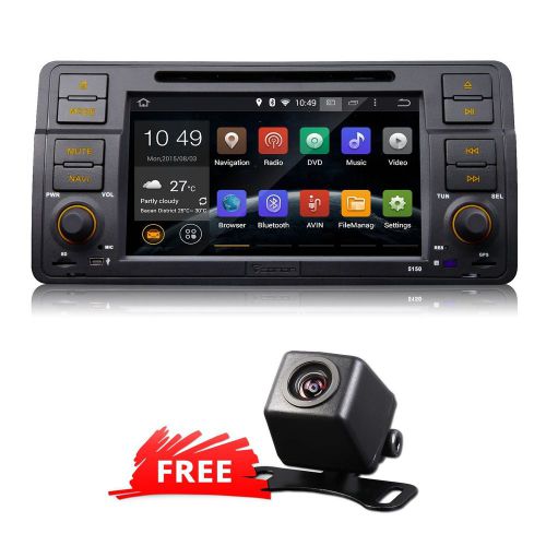 Us 7&#034; quad-core android 4.4.4 hd car dvd player gps stereo mp3 usb i for bmw e46