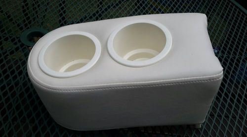 Bennington pontoon beige vinyl removable cup holder
