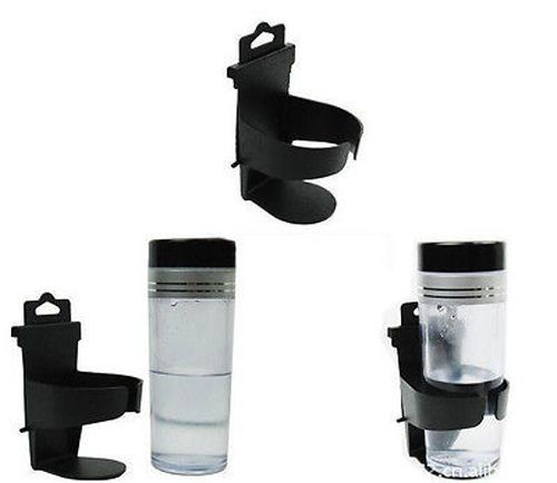 New high quality black drink bottle cup clip holder support bracket for car