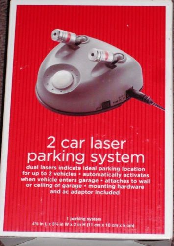 2 car laser parking system ac adapter included.