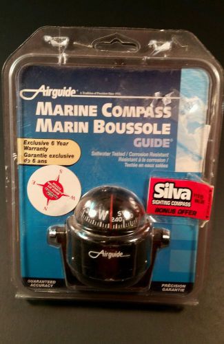 Airguide marine scout compass built in sunshade, adjustable, mountable, boat car