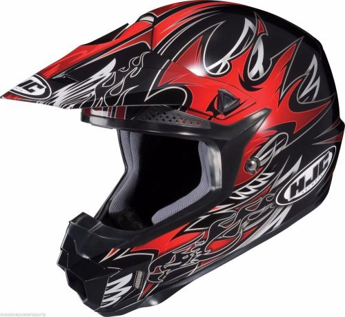 Hjc cl-x6 helmet red frenzy 2xl