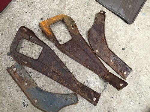 1964 65 ford falcon front bumper brackets