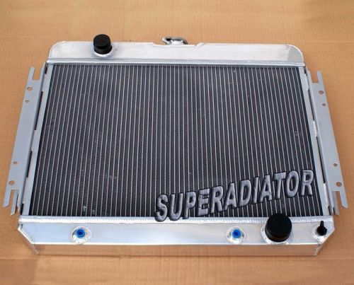 2 row for 1966-1967 chevy chevelle 4.6l 6.5l v8 aluminum radiator at mt new