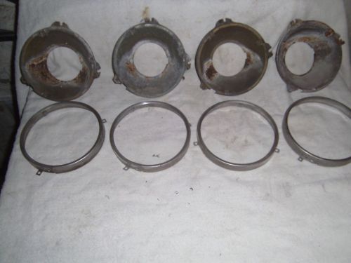 1964 cadillac headlight rings and holders (dishes) &#039;63&#039;62&#039;61&#039;60&#039;65&#039;66????