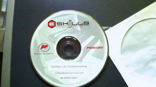 New mercury mercruiser quicksilver oem part # 90-899972001 e-skills cd, ob