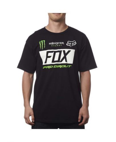 Fox racing mens monster paddock tee t shirt mx motocross black 19361-001