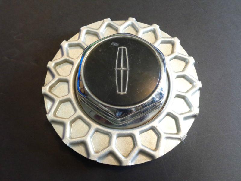 1990-1997 lincoln town car center cap hubcap oem f0vc-1a096-ae #c13-d364
