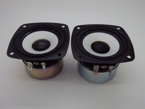 2pcs usa infinity magnetic 3 inch full-range speaker /8 ohms 10w for diy