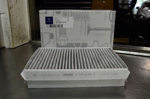 Oem genuine mercedes benz w221 c216 s class cl class cabin air filter s550 cl550