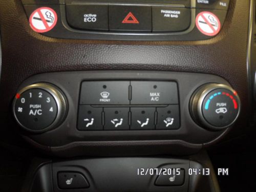 Hyundai tucson heat/ac controller gasoline, manual ac 15, 15d0367