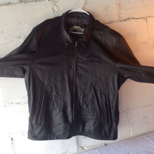 Motorcycle jacket leather