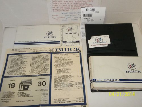 E1284 1997 buick lesabre owners manual