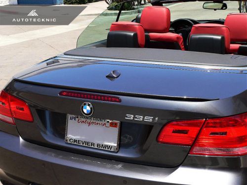 Abs rear unpainted trunk wing spoiler - bmw e93 328i 335i m3 convertible