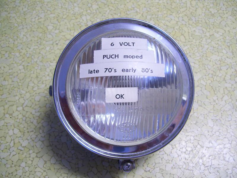 Puch moped headlamp