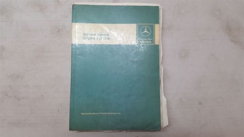 Mercedes benz service manual engine 116 3.8 380sl