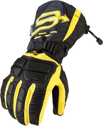 Arctiva snow snowmobile 2016 comp gloves (black/hi viz) 2xl (2x-large)