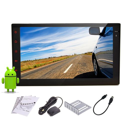 Android 4 core 2 din car stereo gps player 6.2 bluetooth sd radio 3g wifi+camra