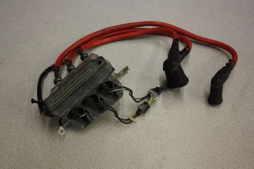 1996 yamaha wave venture 1100 ignition coil box w/plug wires boots oem 96