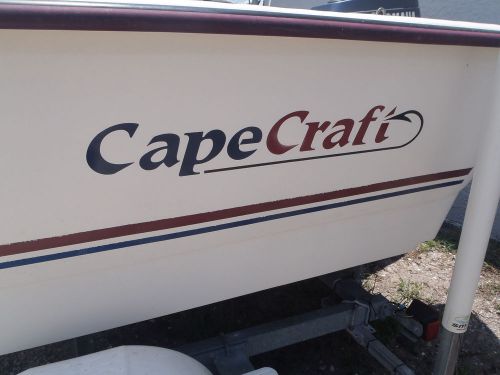 Cape craft boat decals - fits many models 31-3/4&#034; x 4-7/8&#034; (set of 3 decals)