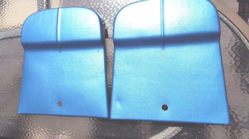 1966 original corvette  hard seat backs (blue) fits 1964-1966