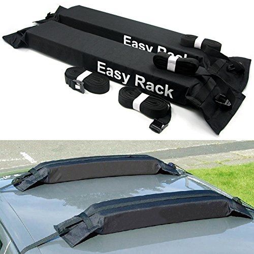 Tirol® universal auto soft car roof rack carrier luggage easy rack( 2 piece)
