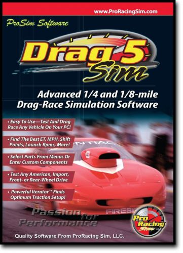 Brand new comp cams pro racing sim drag 5 sim software #181601