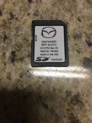 Mazda navigation sd card