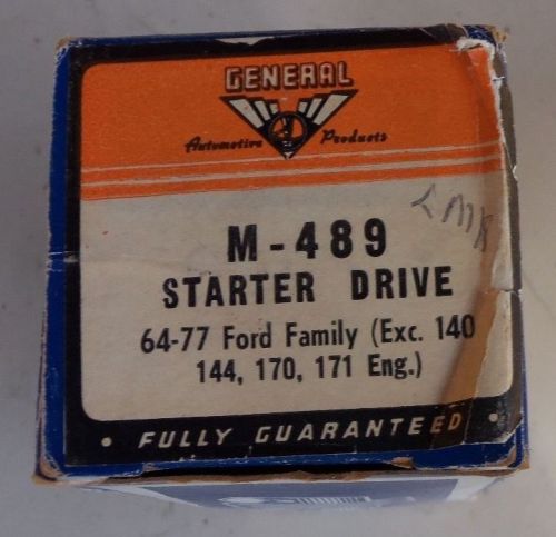 Ford m-489 starter drive-------general automotive parts---1964-1977!