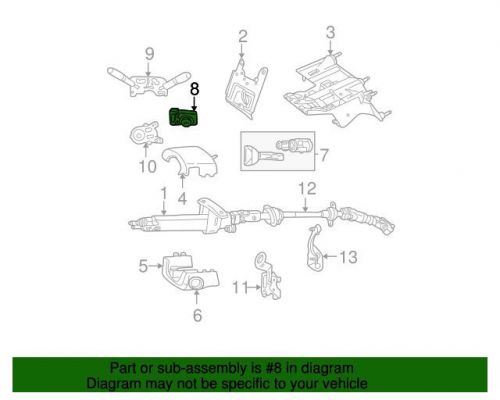 Genuine 2000-2007 mopar ignition switch 4793576ac