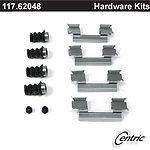 Centric parts 117.62048 front disc hardware kit