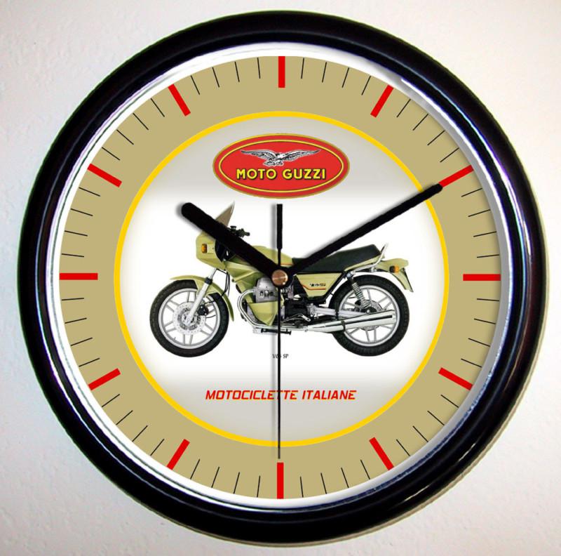 Moto guzzi v65sp motorcycle wall clock v65-sp 1984 1985 1986