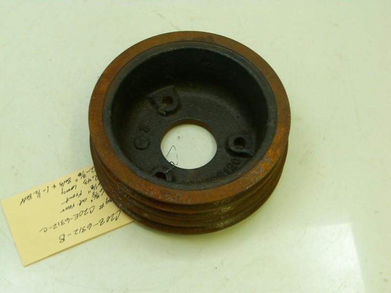 Nos 1962-64 ford 289 3 sheave crankshaft pulley see description