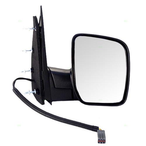 New passenger power side view mirror glass housing assembly 09 ford e-series van