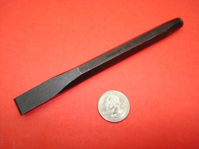 Snap on tools 1/2 inch edge flat chisel 6" long part number ppc816b unused