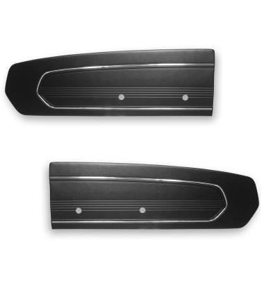 1967 mustang door panels, black, 1 pair.......tmi products