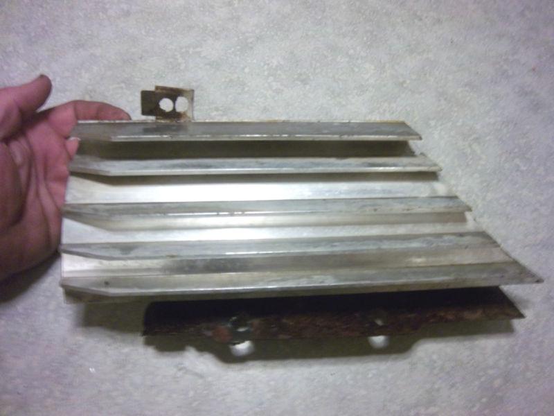 1961 1962 cadillac fender trim finned aluminum moulding right side caddy look!