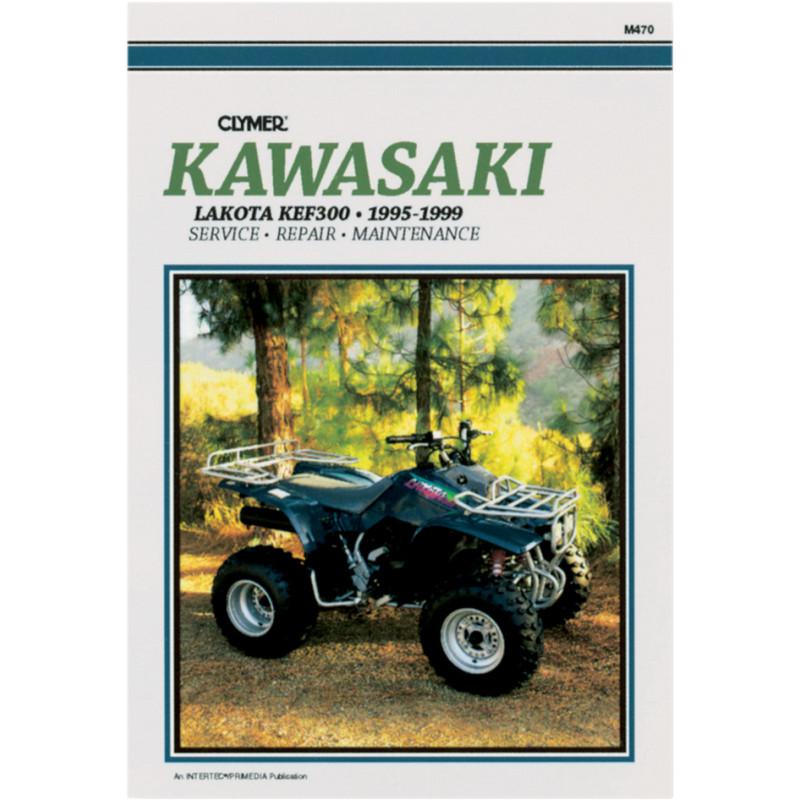 Clymer m470 repair service manual kawasaki kef300 lakota 1995-1999