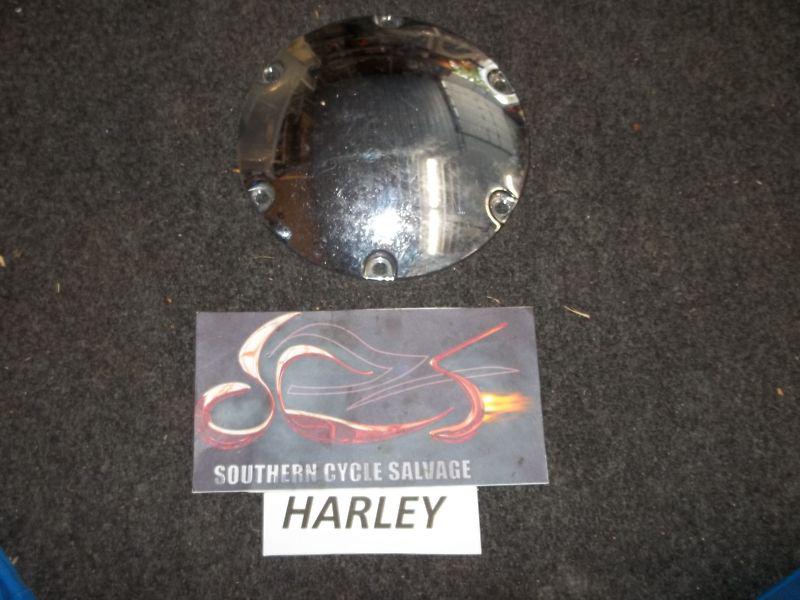 Harley davidson sportster chrome derby cover 2004 and later 6 holes 